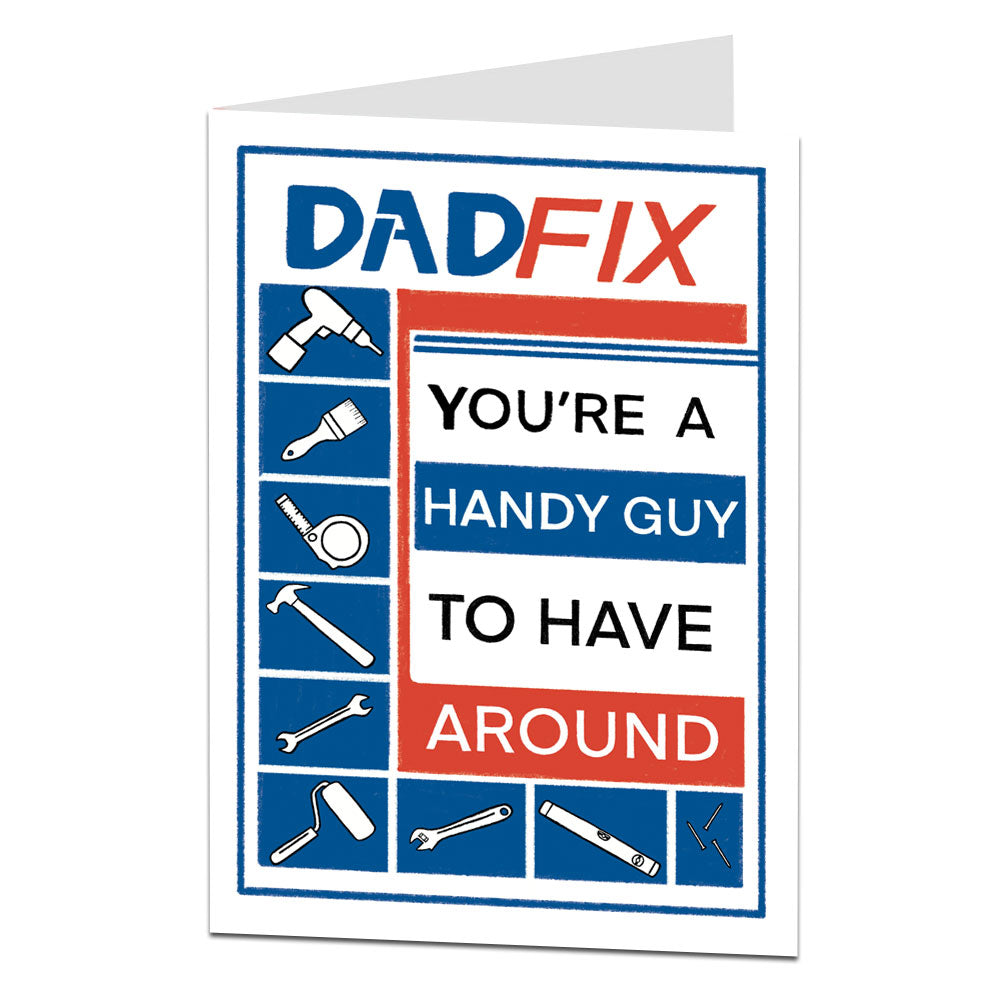 DadFix You're A Handy Guy To Have Around Father's Day Card