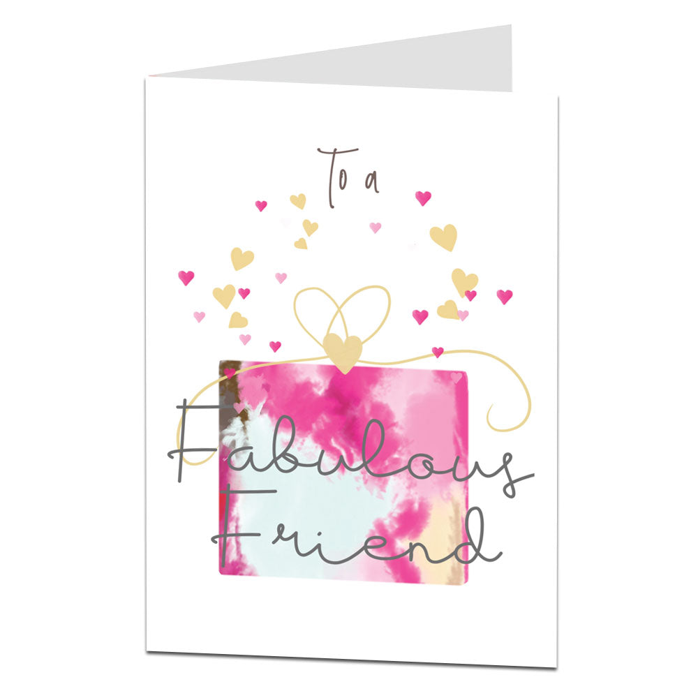 To A Fabulous Friend Birthday Card