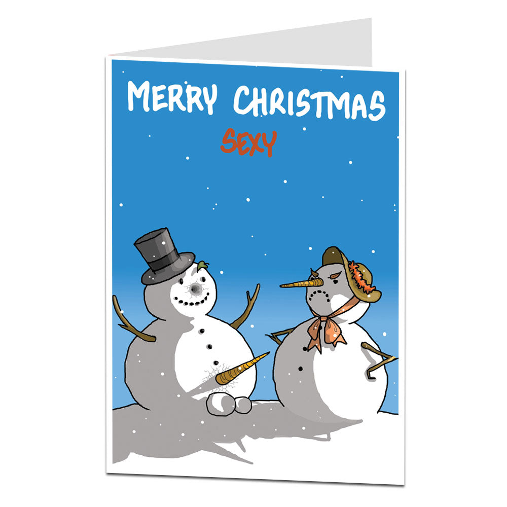 Merry Christmas Sexy Card