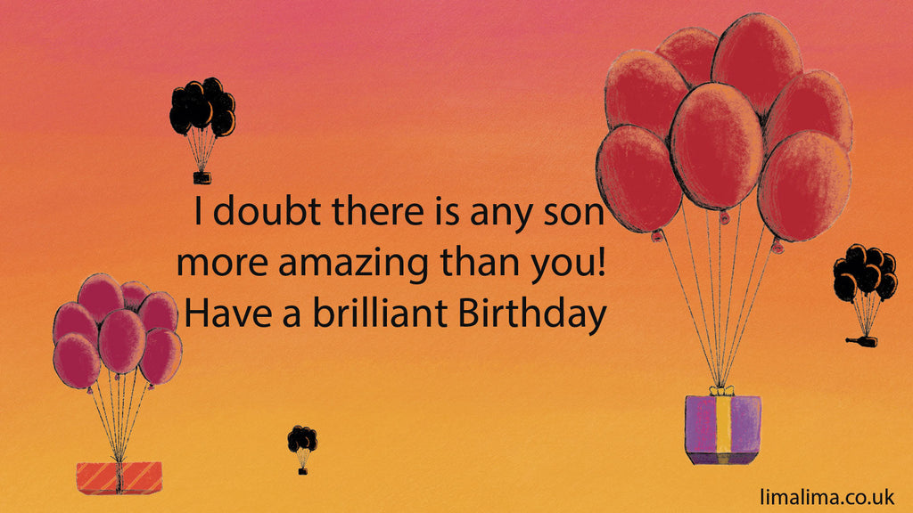 Happy Birthday Son Quotes & Wishes