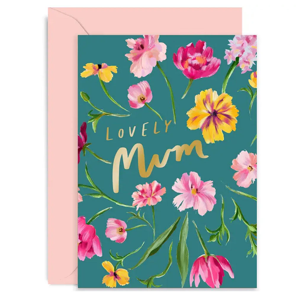 Lovely Mum Birthday & Mother's Day Card