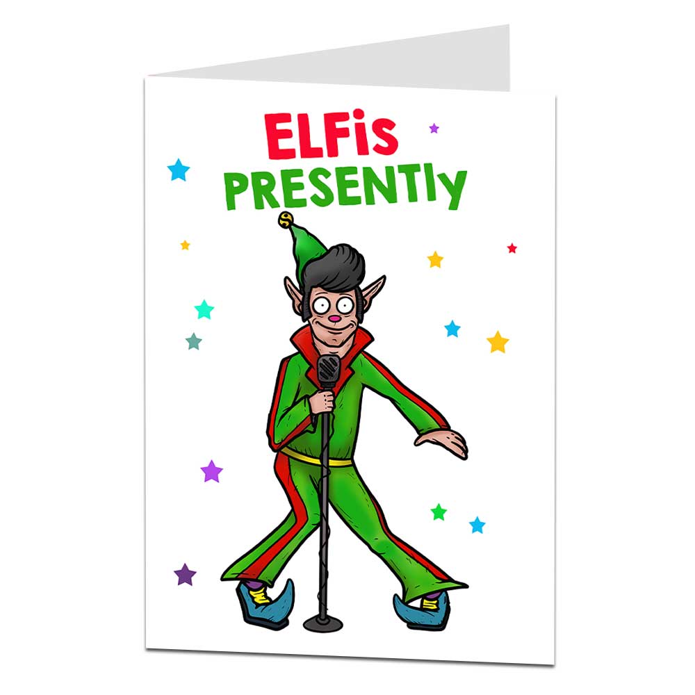 Elvis Christmas Card
