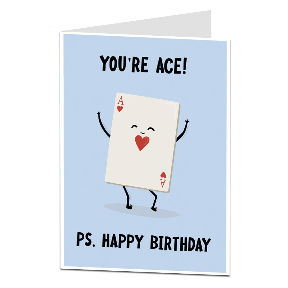 You're Ace Birthday Card