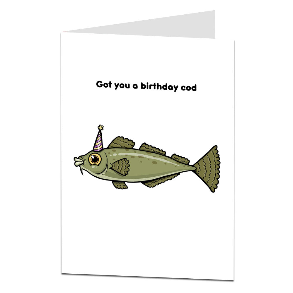 Got You A Birthday Cod Birthday Card