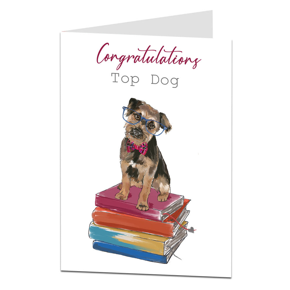 Congratulations Top Dog Card