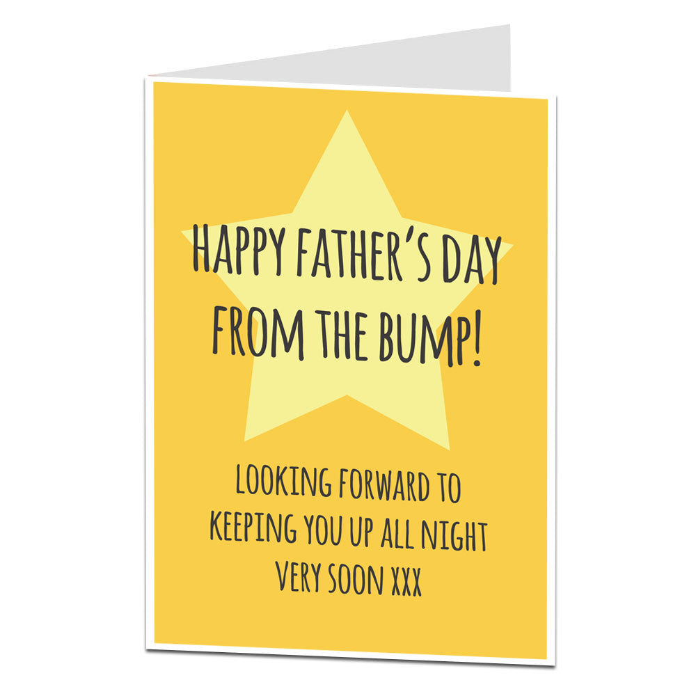 From The Bump Father's Day Card