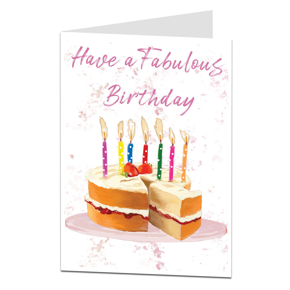Have A Fabulous Birthday Card