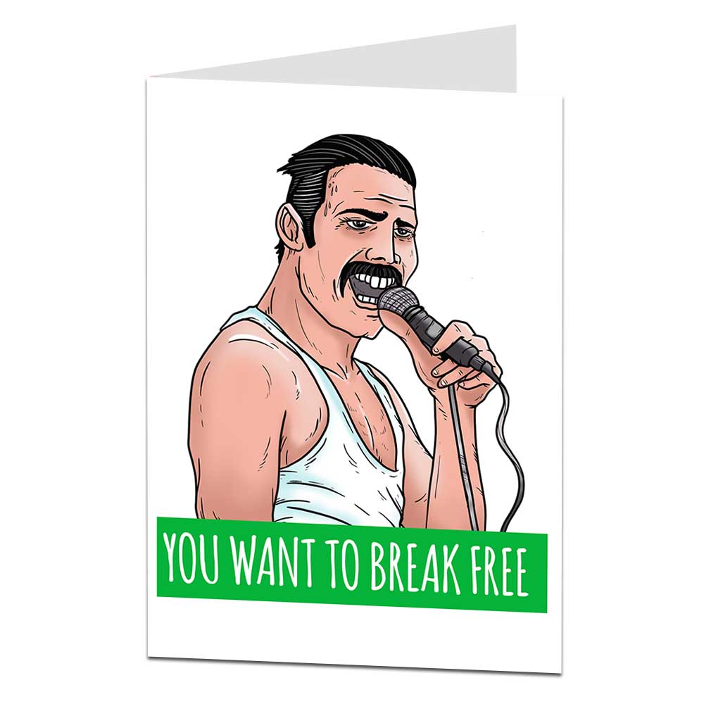 Break Free Leaving Card