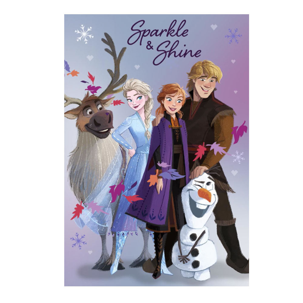 Frozen Sparkle & Shine Birthday Card