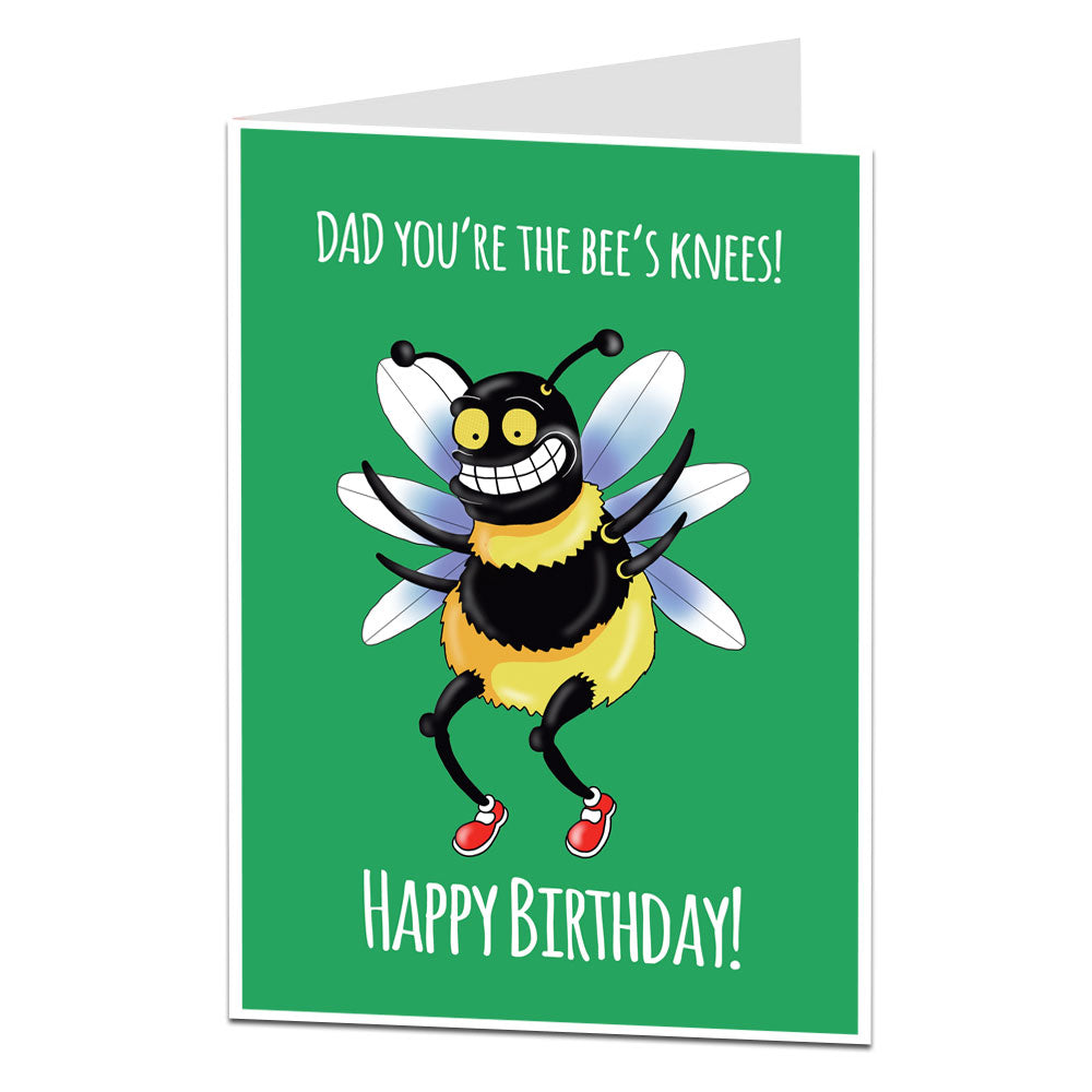 Dad Bee's Knees Birthday Card