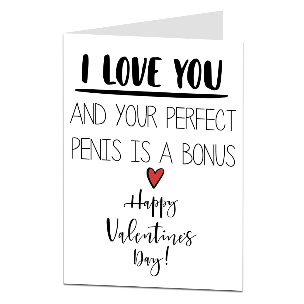 Perfect Penis Valentine's Card