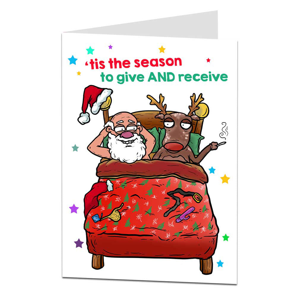 Give And Receive Christmas Card