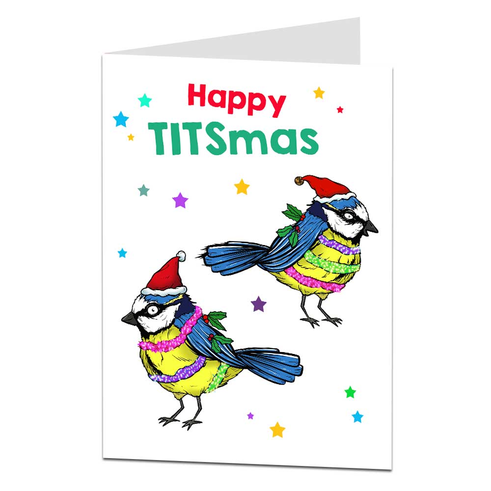 Happy TITSmas Christmas Card
