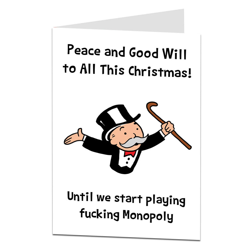 Monopoly Christmas Card