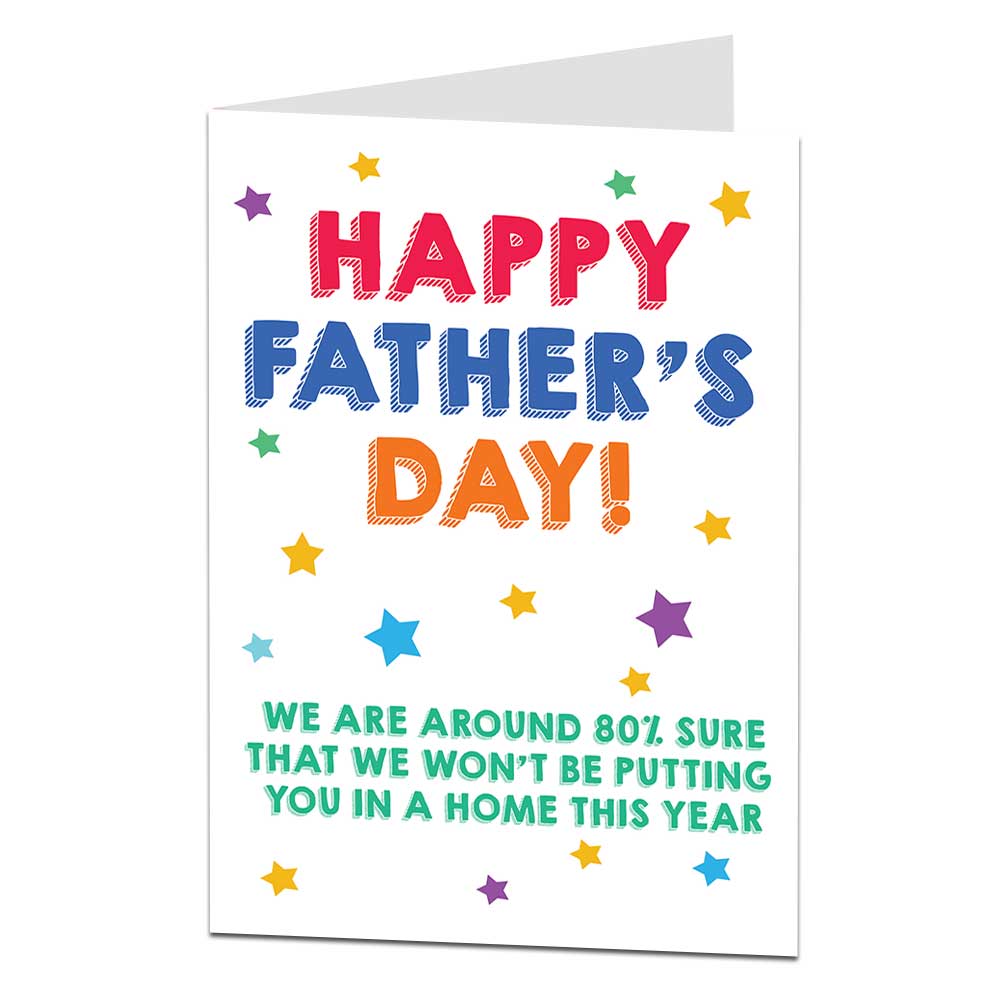 Nursing Home Father's Day Card