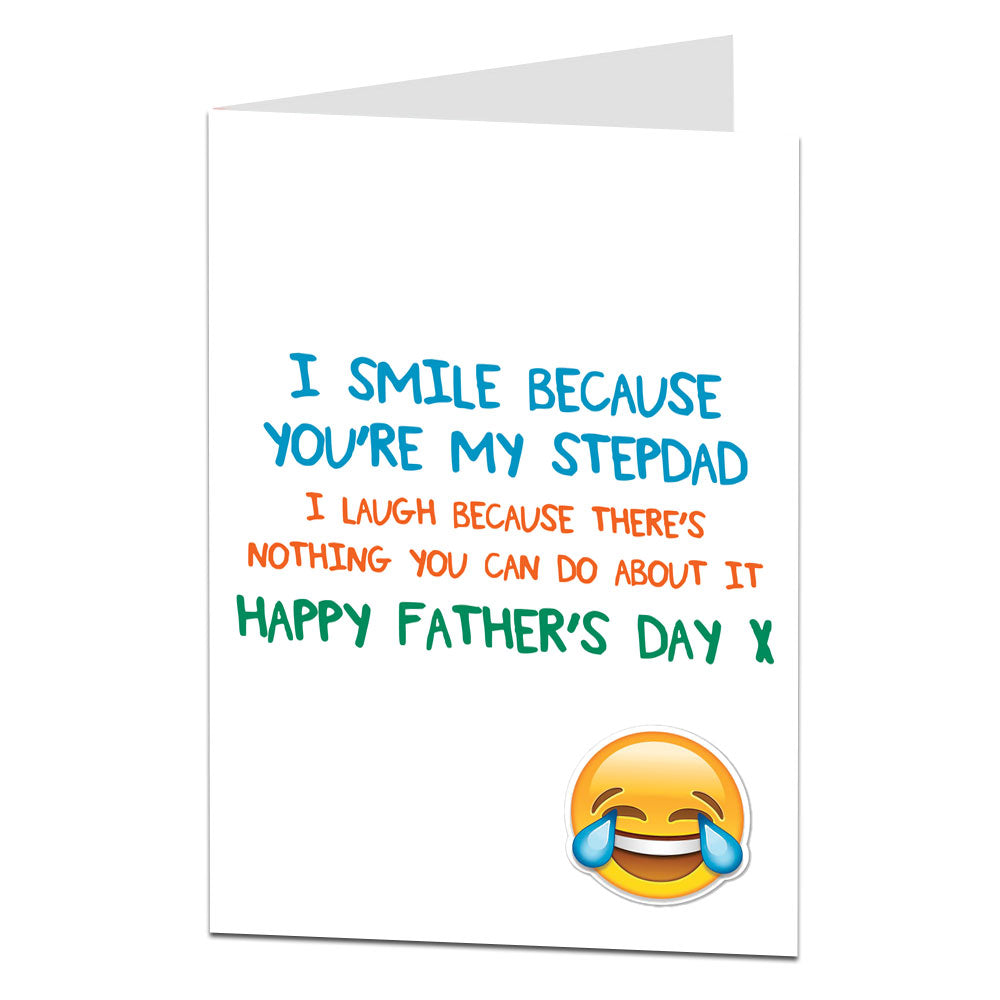 Stepdad Fathers Day Card