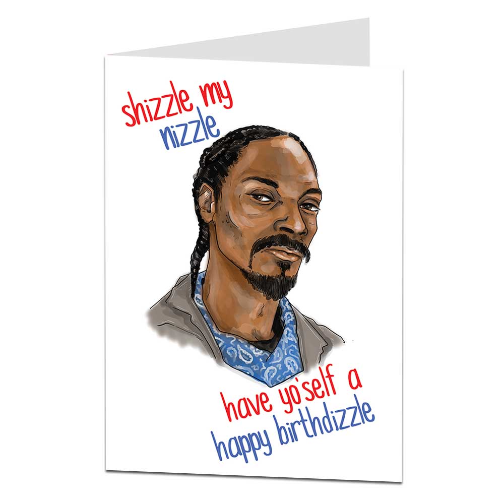 Snoop Dog Birthday Card