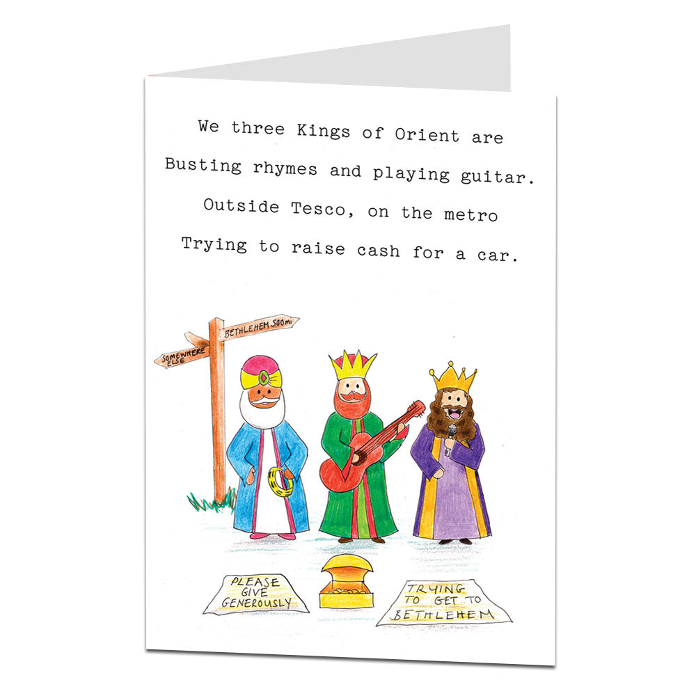 We Three Kings Christmas Card